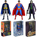 NECA DC Comics Batman Superman The Joker PVC Action Figure Collectible Toy 7 18cm 3 Styles