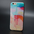 Designer Watercolor Painting Soft TPU Case for iPhone 6 6s Covers Silicon Art Graffiti Cute Colorful