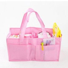 Mummy Bag Bottle Storage Multifunctional Separate Bag Nappy Maternity Handbag Baby Tote Diaper Organizer AB