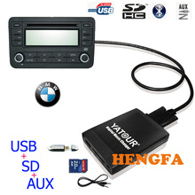 Yatour цифровой музыки чейнджер USB MP3 AUX адаптер для 1991-2006 BMW 3 контакт. + 6 контакт. X5 X3 M3 M5 yt-m06