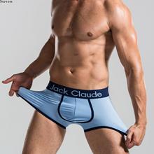 Brand Clothing Mens Underwear Boxers New Fashion Sexy Solid Cuecas Calzoncillos Boxer Men Comfortable Underwears Factory Outlets
