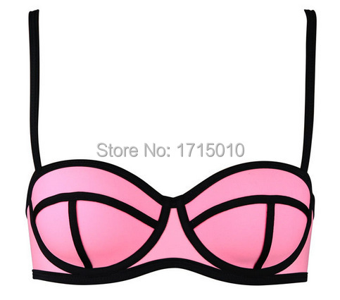 Ebay hot selling New Summer 2015 Fashion Swimsuit Push Up Triangle Bikini set Swimwears Women s