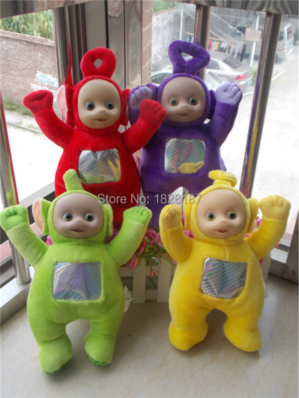 teletubbies plush toy set