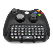 1pc Wireless Controller Messenger Game Keyboard Keypad ChatPad For XBOX 360 Black Hot Worldwide
