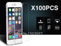 100PCS DHL FREE for iPhone 7 4 4S 5 5S 5C SE 6 6s Plus tempered