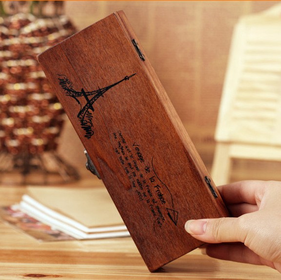 Compra caja de lápices de madera online al por mayor de China