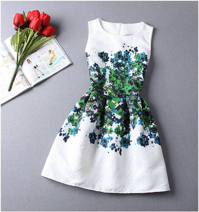 Summer Sundress Tunic Dress