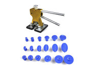 Super PDR Tools Kit Include Gold Glue Puller 18pcs Blue Glue Tabs Paintless Dent Repair Tools Y-014
