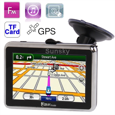 Ch2080 4.3  480 x 272  TFT    GPS ,  4    ,   