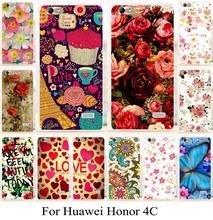 for Huawei honor4c honor 4c beautiful background phone case cover skin shell painting phone bag new arrival mobilephone case