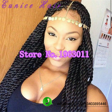 22inch Havana Crochet Braids Hair Extensions Synthetic Braiding Hair Havana Mambo Senegalese Twist havana braids hair style