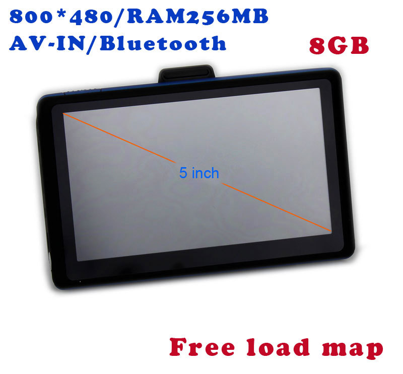 5inch Vehicle navigation gps car 800*480 8GB RAM25...