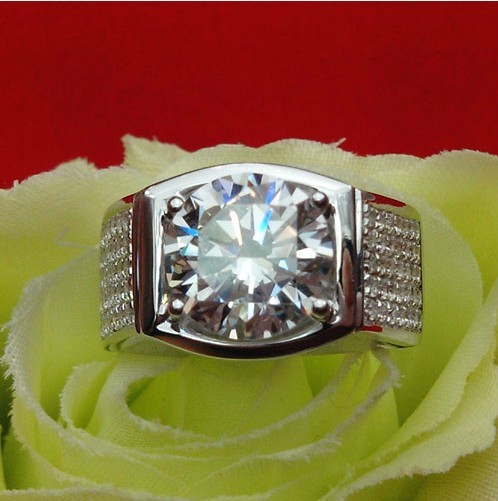 Mens diamond rings 3 carat
