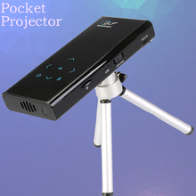 1080P Super Mini Pocket Projector 1000:1 Contrast Ratio Beamer Android Home theater HDMI AV SD USB Tripod for All Phones Games