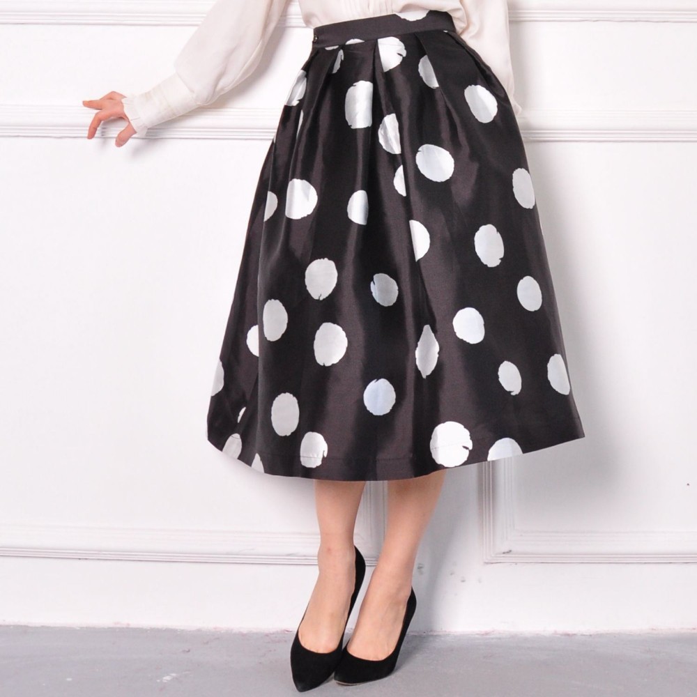 2015 Women Plus Size Xxs 6xl Vintage Polka Dot Print Ball Gown Tutu 