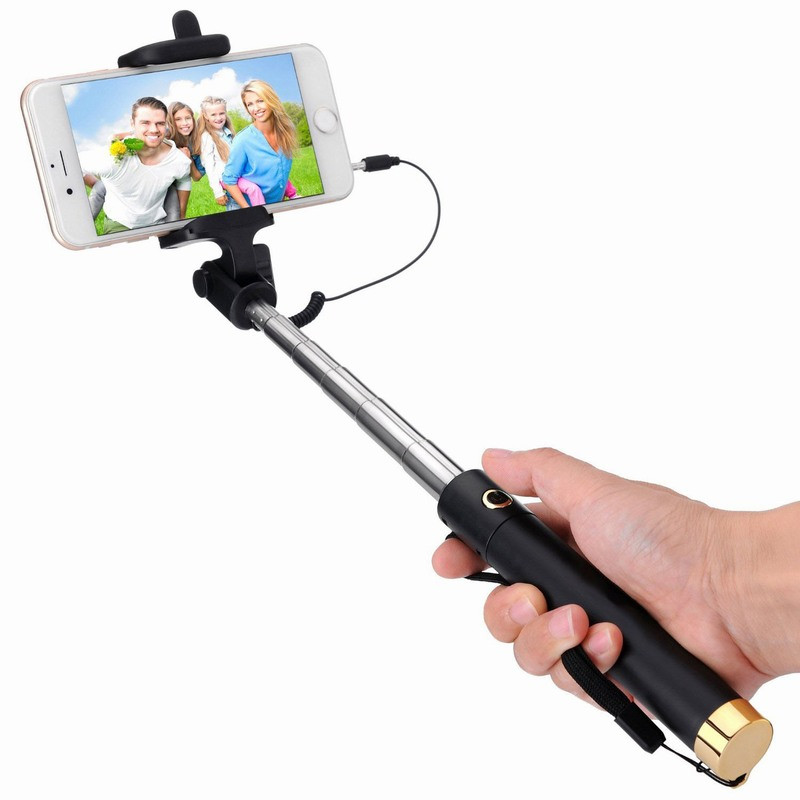 Selfie-Stick-Monopods-Wired-Self-portrait-stick-Foldable-and-Extendable-Self-Stick-for-iPhone6-6s-6plus-5s-SE-5C-5-Samsung-S7-S6-1 (2)