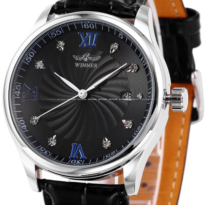 Winner of the trend 2015 automatic mechanical watch mens watch personality strap jwc0014 15