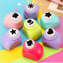 1 PCS Kid Child Mini Printing Paper Hand Shaper Scrapbook Tags Cards Craft DIY Punch Cutter Tools 8 Styles HOT