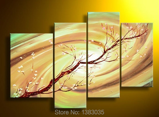 Schilderijen woonkamer: acrylverf schilderijen woonkamer kleur ...