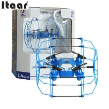 FY802 6 Axis Gyro Remote Control Quadcopter Wall Climbing Hover Drone RTF