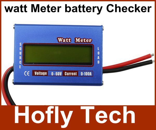 Купить RC измеритель мощности ватт метр цифровой ЖК 60v/100А dc ...