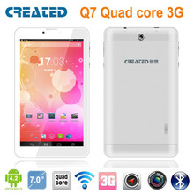 Large In Stock Original CREATED Q7 7 inch Android 4 2 Quad Core MTK8382 8GB Tablet