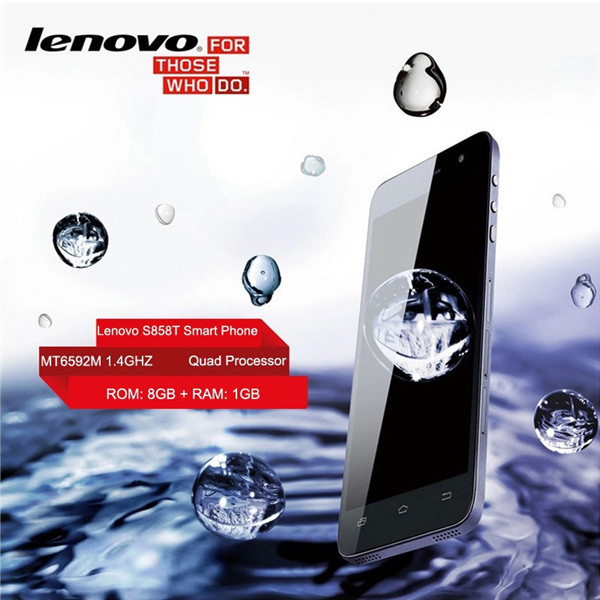 Original Lenovo S858T Smartphone 5 0 1280x720 IPS MTK6592M Quad Core 1 4GHz Android 4 4