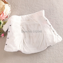 Warm Princess Girls Floral Thick Outerwear Long Sleeve Jacket Cotton Coat