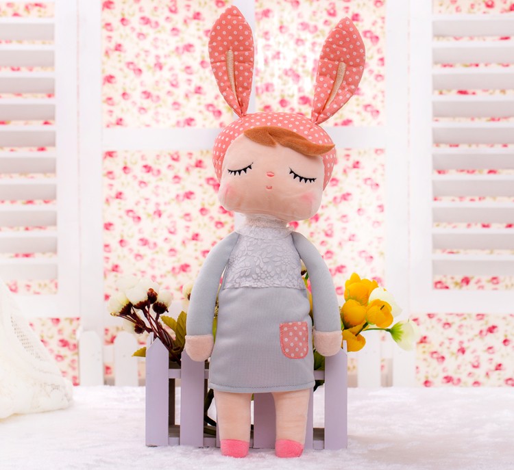 13 Inch Brinquedos Plush Cute Stuffed Bonecas Baby Kids Toys for Girls Birthday Christmas Gift Angela Rabbit Girl Metoo Doll aeProduct.getSubject()