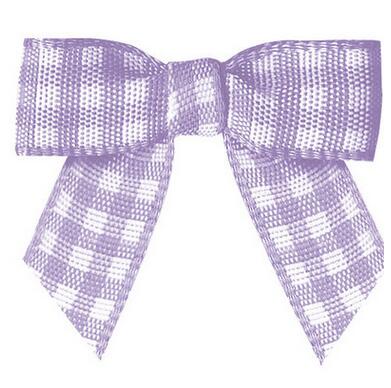 600pcs Pre tie font b Tartan b font Bows 3 8 Lingerie Mini Plaid Bows for