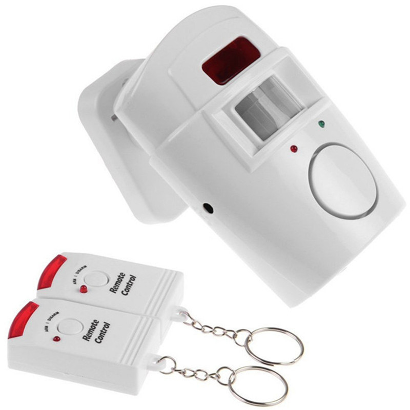 motion sensor alarm with remote control