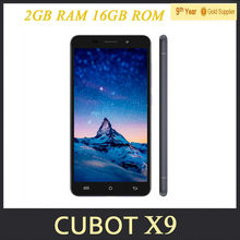 Cubot X9 Cell Phone 5.0 ” inch IPS Screen MTK6592 Octa Core 2GB RAM 16GB ROM Android 4.4 WCDMA 3G Smartphone 13.0MP Dual SIm