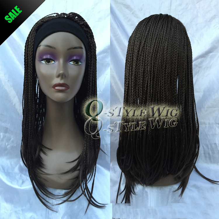 Braided Headband Wigs For Black Women | new arrival straight braid with headband wig synthetic Braided Headband Wigs For Black Women | new arrival straight braid with headband wig synthetic