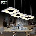 Modern fashion 3 heads dimming led pendant lights adjustable dininga room restaurant kitchen living room pendant