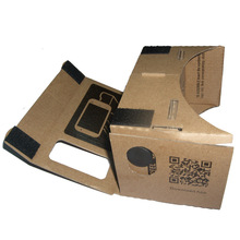 Google Cardboard Virtual Reality VR Mobile Phone 3D Viewing Glasses for 5.0″ Screen Google VR 3D Glasses
