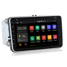 8 Inch 1024*600 2 Din Android 4.4.4 VW Car Audio DVD Player GPS For GOLF 6 Polo Bora JETTA B6 PASSAT Tiguan SKODA OCTAVIA 3G