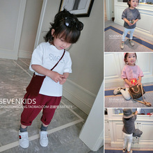 2016 new kids t-shirt Korean men and women cotton baby T-shirt shirt 5335
