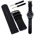 Nylon Watch Band 26mm Luxury Nylon Strap 3 Ring Watch Replacement Band For Garmin Fenix 3