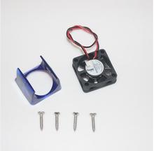 10 sets 3D printer parts Reprap E3D V6 Injection Moulded Fan Duct fan housing guard with Cooling Fan
