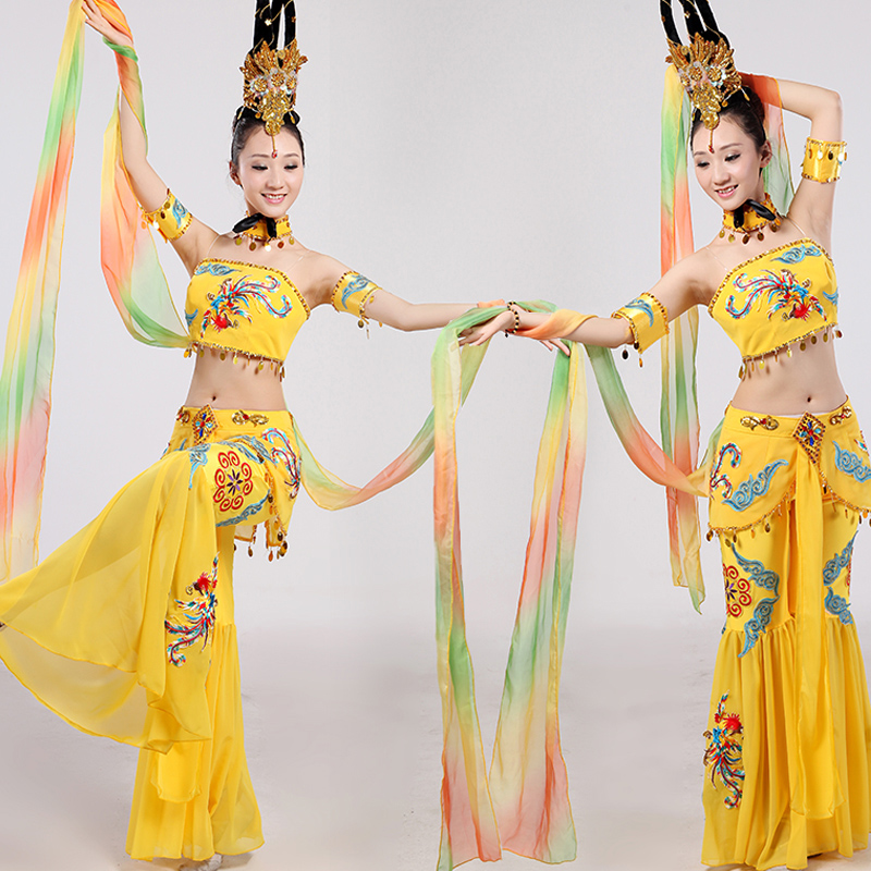 costumes dance Thailand Dance Costume National costume of Dunhuang danc...