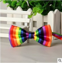 New 2015 Children Polyester Silk Tie Casual Bow Ties Stripes Dots Plaid Floral Stars Printed Butterfly