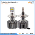 2pcs 4500LM 6500K H4 LED Headlight Bulb 45w Auto Led Headlamp H4 Hi Low Beam Car