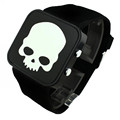 Electronic 2016 New Sports Watches LED Digital Watch Fashion Quartz Men Wristwatches Backlight Skull Watch Relogio