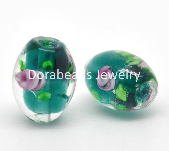 Dorabeads Lampwork 14x10mm, 30 B15155 14 30 x 45см