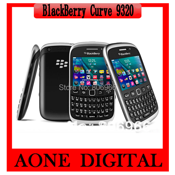 Original Refurbished Blackberry Curve 9320 Unlockd Cell Phone Free Shipping