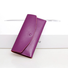 2015 fashion Ladies Women s long hasp Wallets Genuine Leather Purses Elegant Female handbag