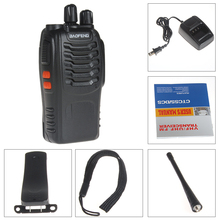 2pcs Portable Digital BaoFeng BF 888S Walkie Talkie FM Transceiver with Flashlight 400 470MHz Interphone Dual