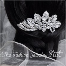12pcs/lot Handmade Crystal Rhinestone Hair Comb