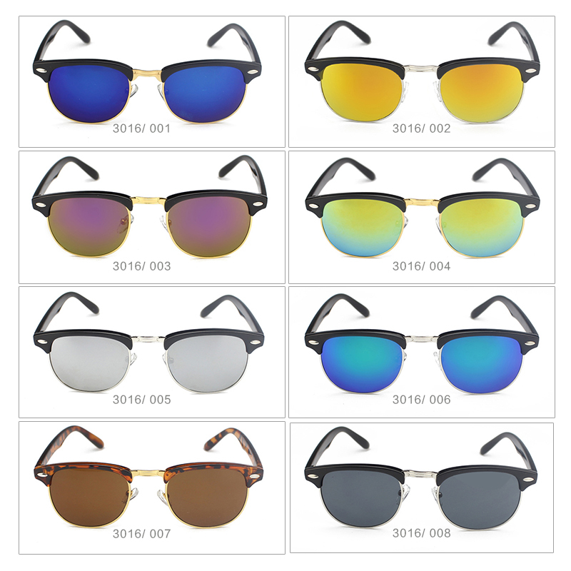 2015 New Classic Wayfarer Sunglasses Female men glasses brand designer UV400 Shade women oculos Points sun