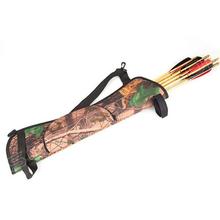 Camouflage Bow and Arrow Quiver Bag Simple Archery Hunting BACK SIDE QUIVER Waist Destroyed Holder Bag